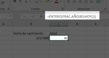 Como Calcular La Edad En Excel M Todos Ex Ctos Y F Ciles