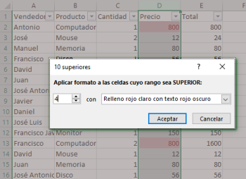 Resaltar celdas en Excel de acuerdo a un criterio. - Excel fácil para mi